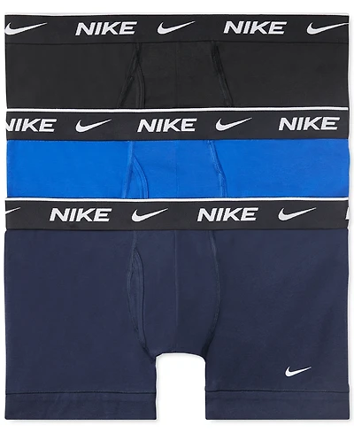 Nike Men's 3-Pack Dri-fit Essential Cotton Stretch Trunk