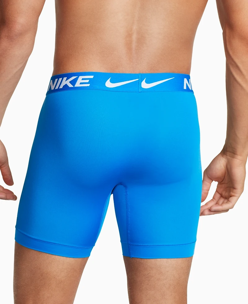 Nike Men's 3-Pack Dri-fit Essential Micro Long Boxer Briefs