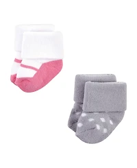 Hudson Baby Girls 8Pk Terry Socks
