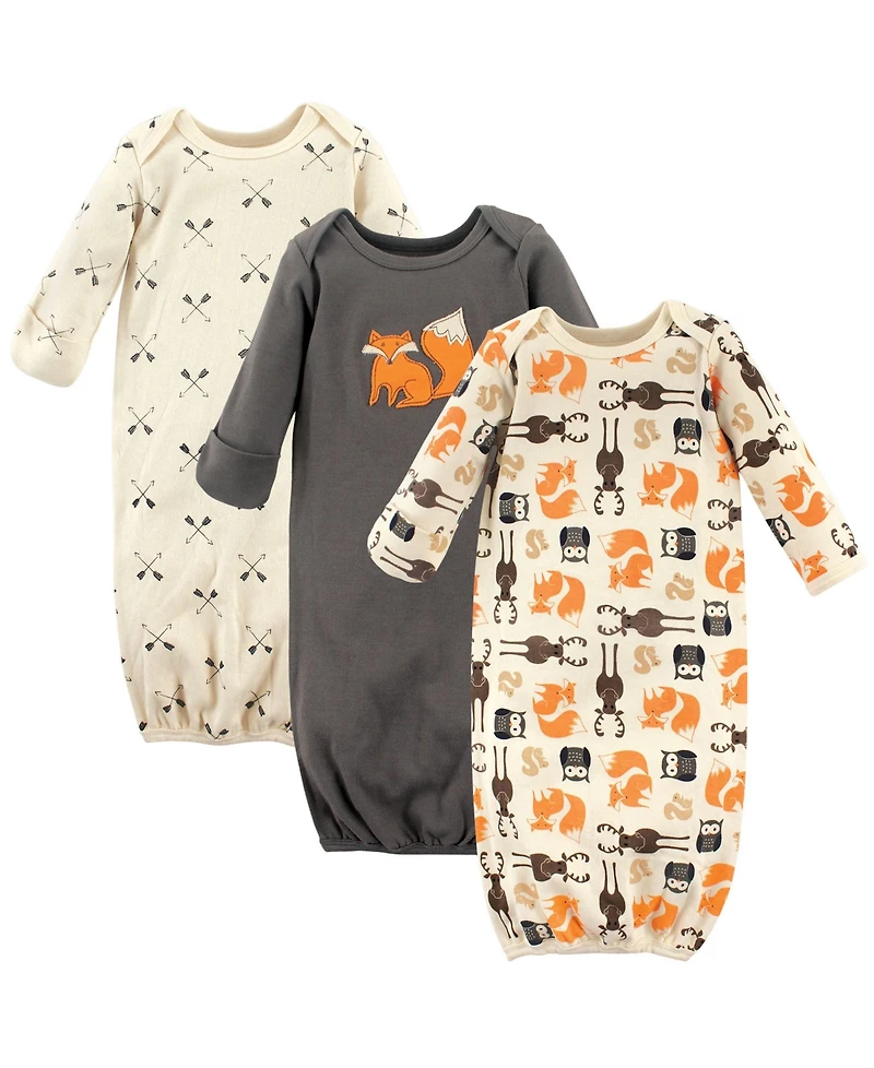 Hudson Baby Baby Boys Hudson Super Soft Cotton Gowns