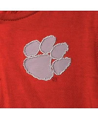 Toddler Boys Colosseum Orange, Heather Gray Clemson Tigers Poppies Hoodie and Sweatpants Set