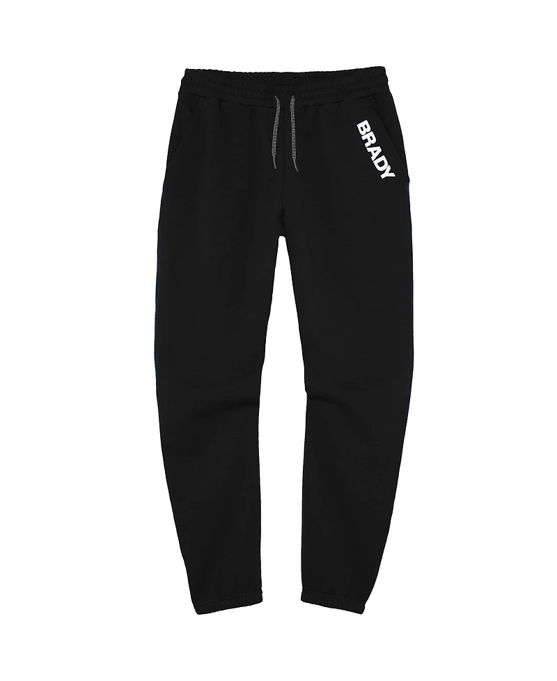 Men's Brady Black Wordmark Fleece Pants