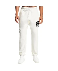 Men's Brady White Varsity Fleece Pants