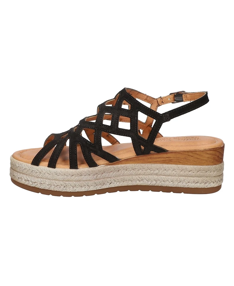 Bella Vita Women's Zip-Italy Wedge Sandals
