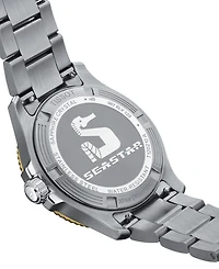 Tissot Unisex Seastar Silver-Tone Stainless Steel Bracelet Watch 36mm