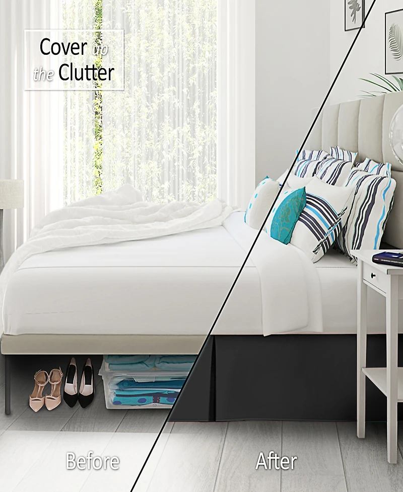 Nestl Premium 14" Tailored Drop Bedskirt