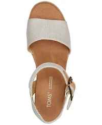 Toms Women's Diana Platform Wedge Sandals