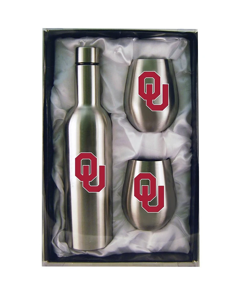Oklahoma Sooners 28 Oz. Bottle 12 Oz. Tumbler Set