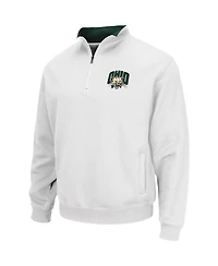 Men's Colosseum Ohio Bobcats Tortugas Logo Quarter-Zip Jacket