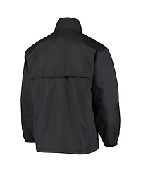 Men's Dunbrooke Black New Orleans Saints Triumph Fleece Full-Zip Jacket