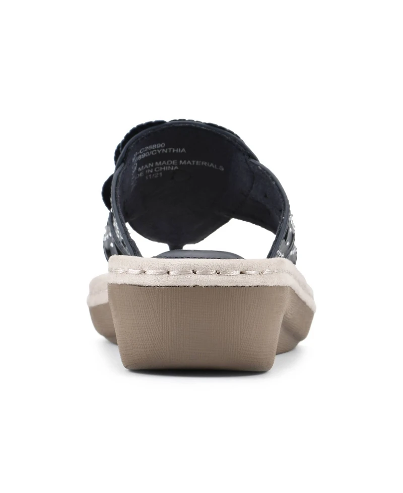 Cliffs by White Mountain Women's Cynthia Thong Sandal
