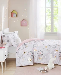 Intelligent Design Celia Starry Sky Metallic 4-Pc. Comforter Set, Full/Queen