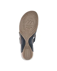 White Mountain Women's Valora Clog Slide Sandals