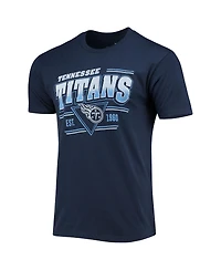 Men's Navy Tennessee Titans Throwback T-shirt