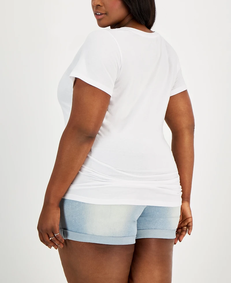 Aveto Trendy Plus Scoop-Neck T-Shirt