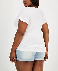 Aveto Trendy Plus Scoop-Neck T-Shirt