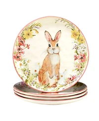 Certified International Easter Garden Dinnerware Set, 16 Pieces