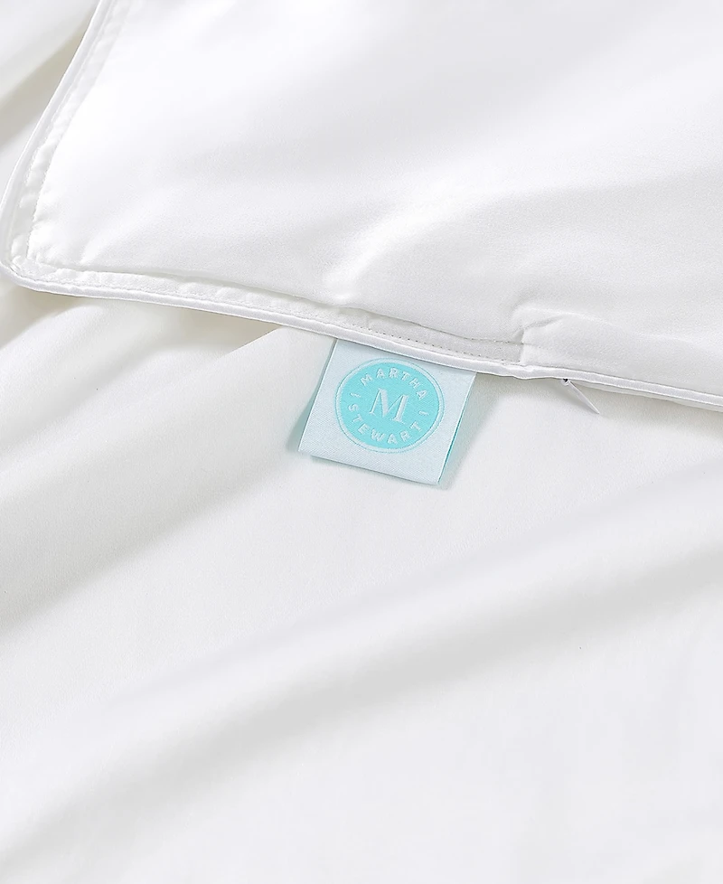 Martha Stewart Light Warmth Silk Filled Comforter, Full/Queen