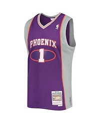 Men's Penny Hardaway Purple Phoenix Suns 2001-2002 Authentic Hardwood Classics Swingman Jersey