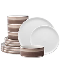 Noritake ColorStax Ombre Stax Set, 12 Pieces