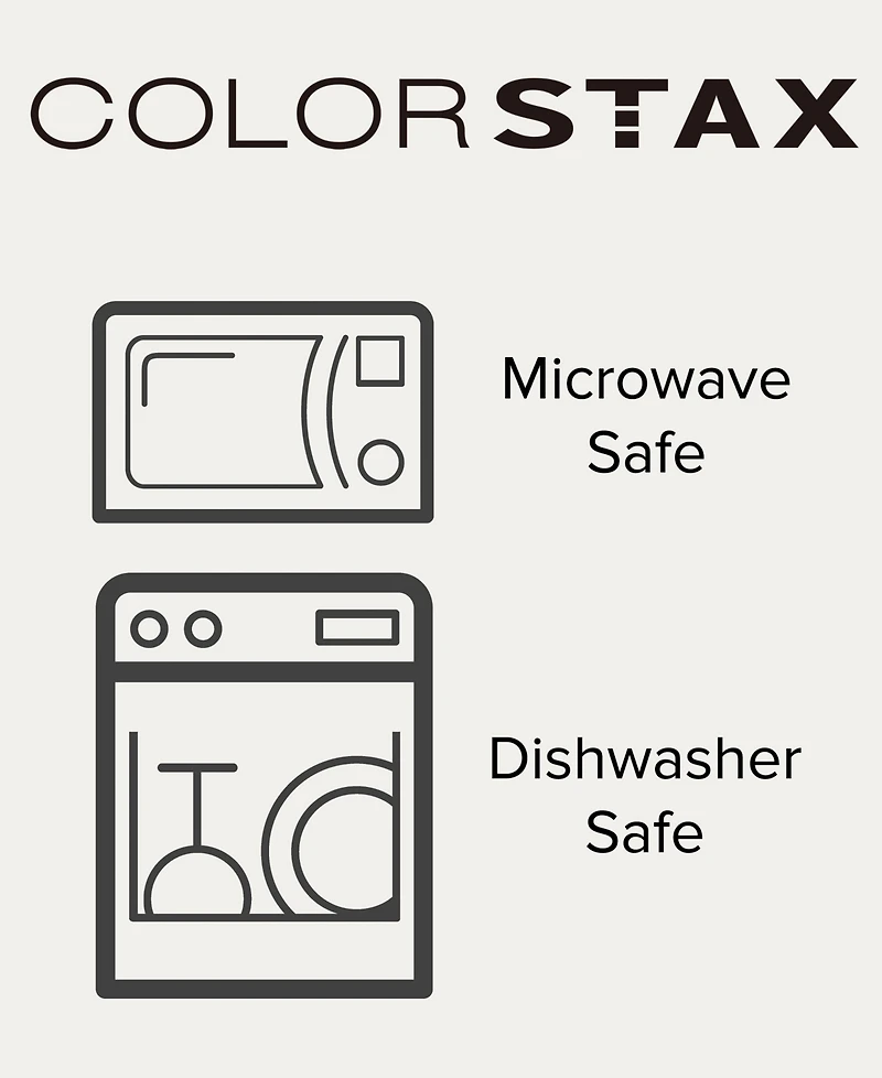 Noritake ColorStax Ombre Stax Set, 12 Pieces