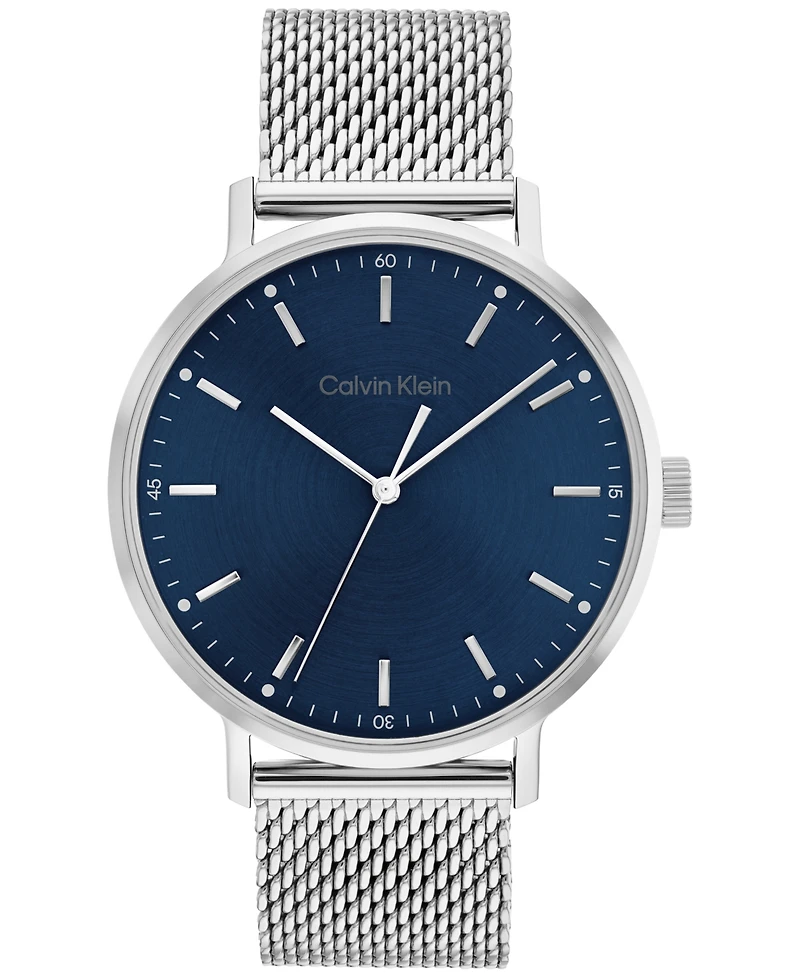 Calvin Klein Stainless Steel Mesh Bracelet Watch 42mm