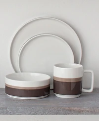 Noritake ColorStax Stripe Place Setting, 4 Piece