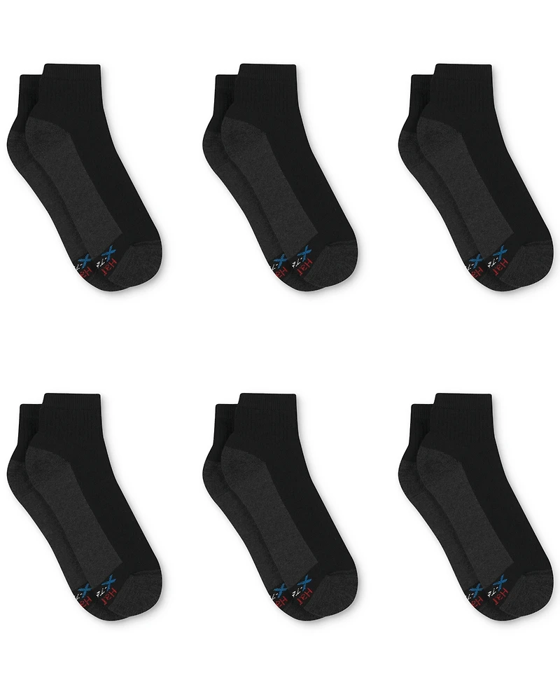 Hanes Men's 6-Pk. Ultimate Xtemp Ultra Cushion Ankle Socks