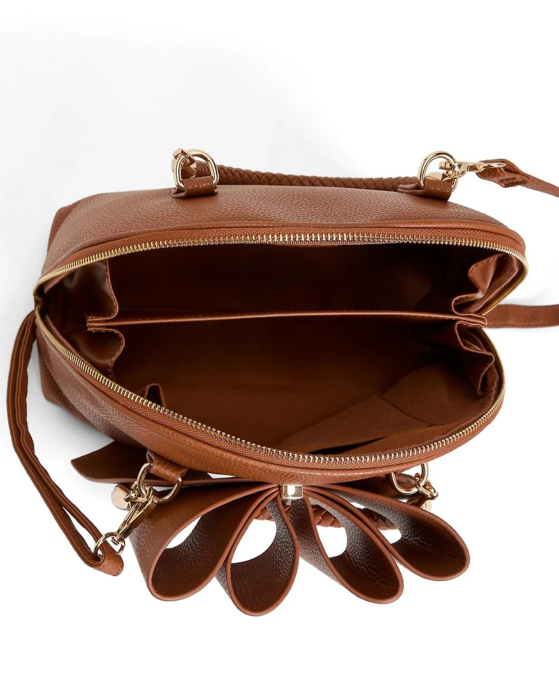 Like Dreams Women's Bea Braided Top Handle Satchel