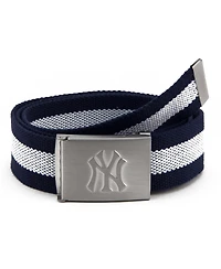 Men's New York Yankees Fabric Belt