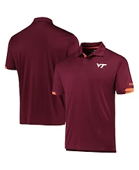 Men's Colosseum Maroon Virginia Tech Hokies Santry Polo