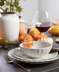 Lenox French Perle Scallop 12 Pc. Dinnerware Set, Service for 4