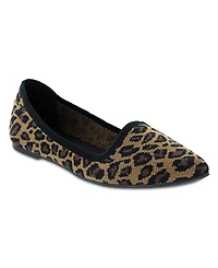 Mia Women's Corrine Ballet Knit Flats
