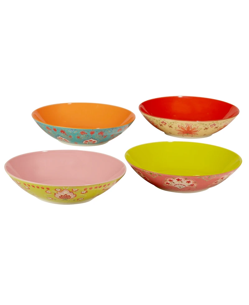 Certified International Francesca Soup Bowl, Set of 4