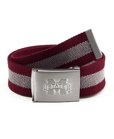 Men's Mississippi State Bulldogs Fabric Belt