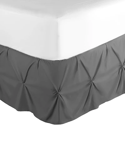 Nestl Bedding 14" Tailored Pinch Pleated Bedskirt
