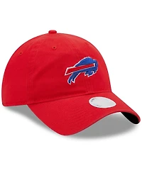 Women's New Era Red Buffalo Bills Core Classic 2.0 9Twenty Adjustable Hat