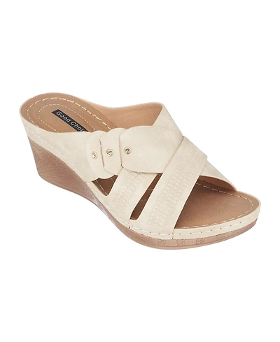 Gc Shoes Women's Dorty Wedge Sandals