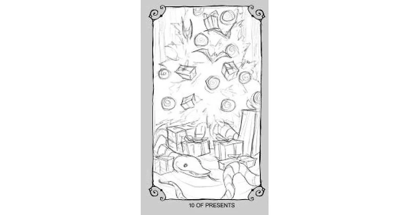The Nightmare Before Christmas Tarot Deck and Guidebook by Minerva Siegel