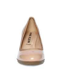 Anne Klein Women's Castana Round Toe Block Heel Pumps