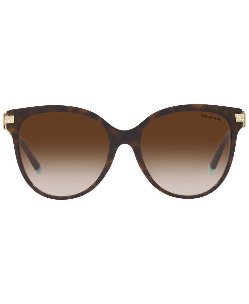 Tiffany & Co. Women's Low Bridge Fit Sunglasses, TF4193BF