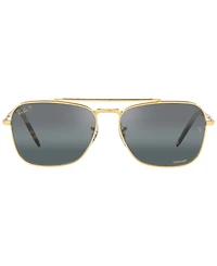 Ray-Ban Unisex Polarized Sunglasses, RB3636 New Caravan 58