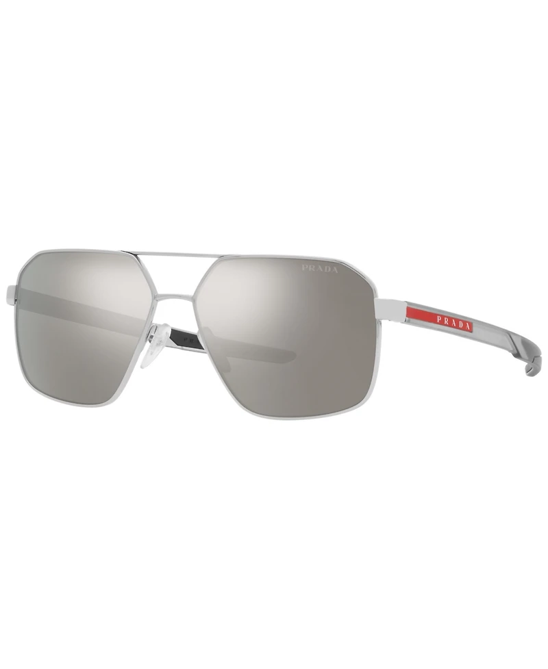 Prada Linea Rossa Men's Sunglasses, 60