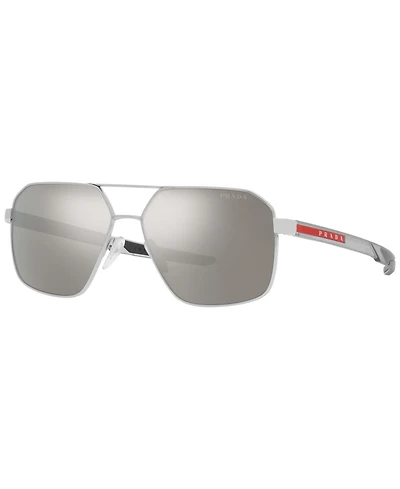 Prada Linea Rossa Men's Sunglasses, 60