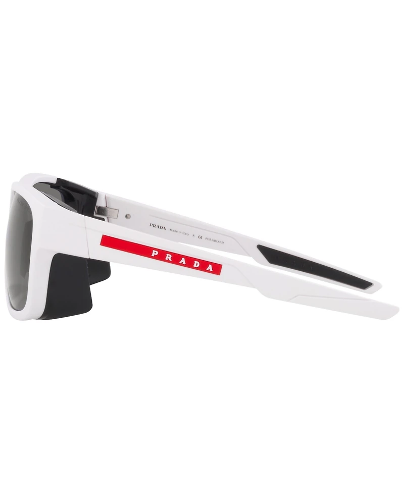Prada Linea Rossa Men's Polarized Sunglasses, 59