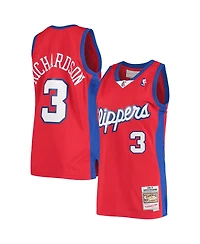 Men's Quentin Richardson Red La Clippers 2000/01 Hardwood Classics Swingman Jersey - Statement Edition