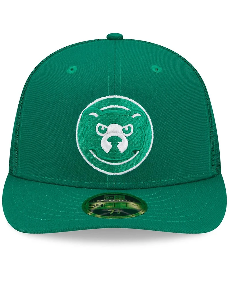 Men's Green Chicago Cubs 2022 St. Patrick's Day On-Field Low Profile 59FIFTY Fitted Hat