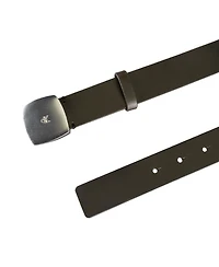 Calvin Klein Women's Micro Ck Logo Leather Pant Belt