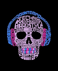 Men's Word Art Styles of Edm Music T-shirt