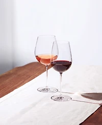 Lenox Tuscany Victoria James Signature Series Warm & Cool Region Wine Glasses, Set of 4
